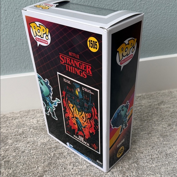 Funko Pop Eddie Figure with Red and Black Design - Picture 2 of 5